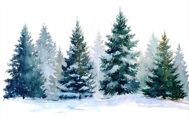 Colorful watercolor background of abstract sunset sky with puffy clouds in bright rainbow colors of pink blue yellow orange and purple. High quality