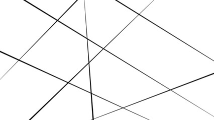 Random geometric line pattern on a transparent background. Random line low poly pattern. abstract seamless line vector. 