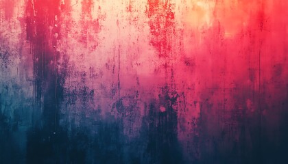 Abstract textured wall with vibrant color transitions