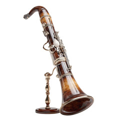 Exquisite Handcrafted Alto Clarinet on Wooden