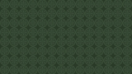 seamless pattern of line art diamond. Gold color diamond and green, for background, packaging, digital and print purpose. version 4