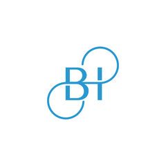 A light blue logo features the intertwined capital letters 