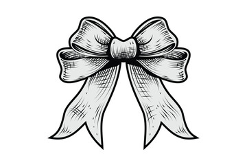 single gift ribbon old style