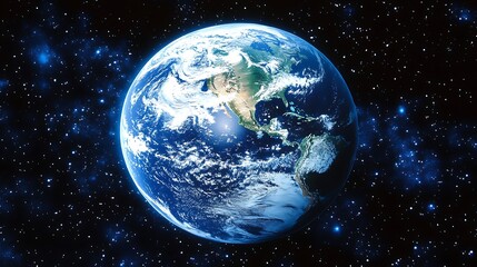 Fototapeta premium Earth in space (1)