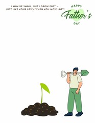 Father's Day  Handprint Art craft activities, Keepsake , Memory craft