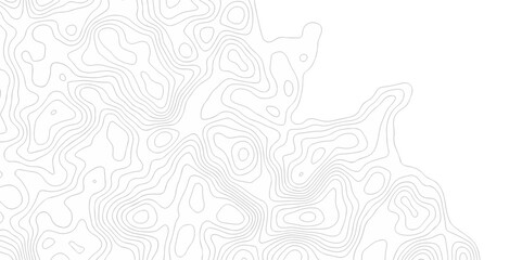 Topographic map. Geographic mountain relief. Abstract lines background. Contour maps. Vector illustration, Topo contour map on white background, Topographic contour lines vector map seamless pattern.	