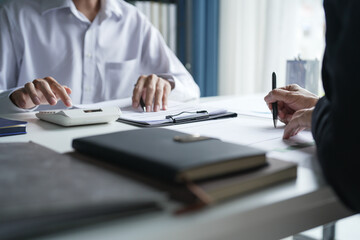 Business People Meeting Design Ideas professional investor working new start up project. Concept. business planning in office