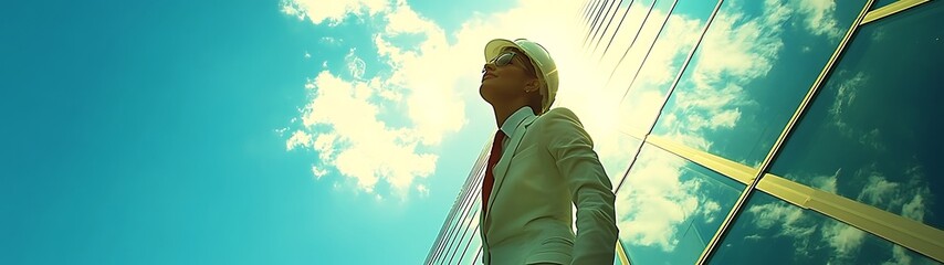 Business Person Skyscraper