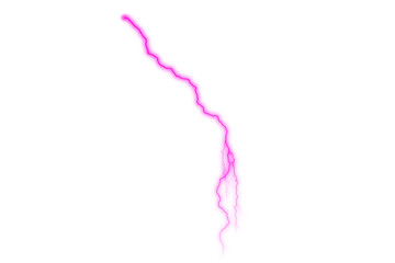 Electric Lightning Strike PNG Cutout