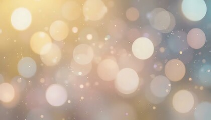Abstract luminous bokeh background with sparkling light effect for festive mood creation.