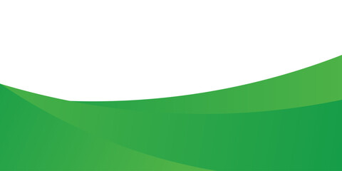 Curved Header and Footer Element. Vector Illustration