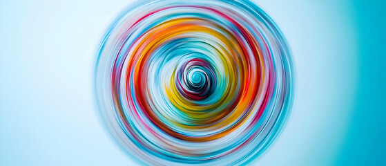 Colorful Circular Abstract Design