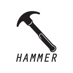 hammer logo design icon graphic image