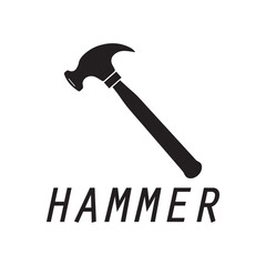 hammer logo design icon graphic image