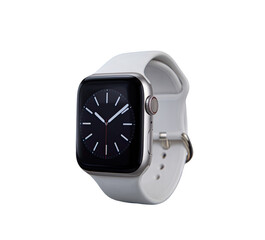 Modern Smartwatch Isolated on Transparent Background - PNG Cutout