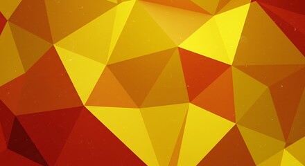 Fototapeta premium Crimson & Gold Facets