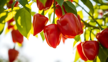 The Spice of Life Red Peppers Ablaze