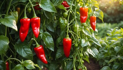 Crimson Heat A Close-Up of Chili Power