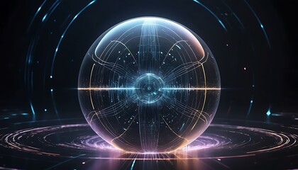 Fototapeta premium Echoes of Infinity Fractal Dreamscapes