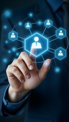 Connecting Globally Interactive Digital Network Visualizing Interconnections Business Networking Collaboration Technology Innovation Future Of Work