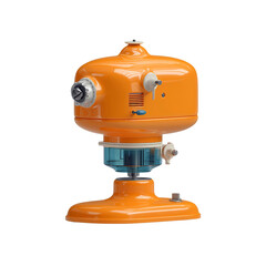 Retro Orange Kitchen Mixer - Vintage Appliance Design