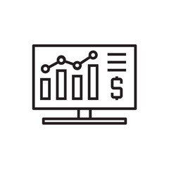 trading charts line