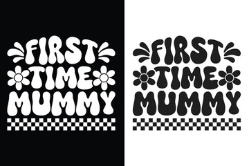 Groovy Mom Typography Design, Mom Quotes, Best Mom Ever, Gift For Mother