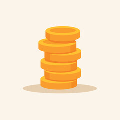 Coin Finance Insurance Vector Template