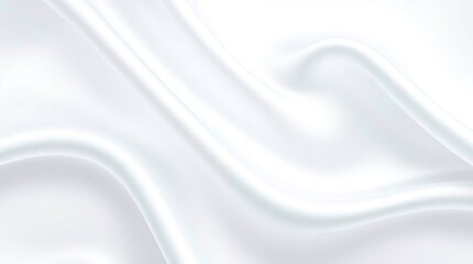 Obraz premium White Silk Fabric Texture.
