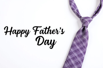 fathers day card with a tie on it