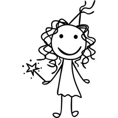 Children Draw Doodle