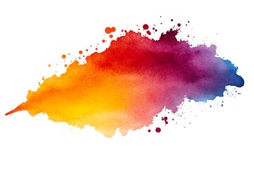 Obraz premium Abstract Watercolor Blot