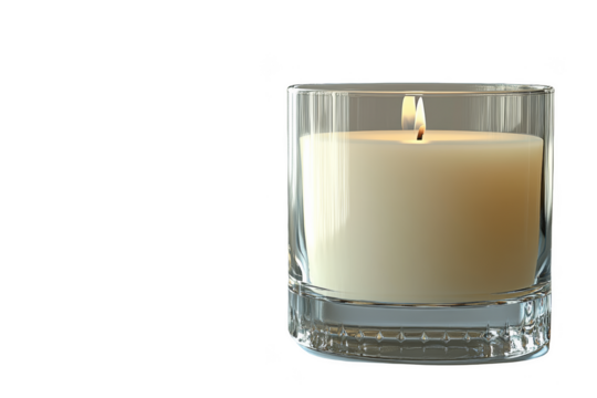 Relaxing candlelit ambience cozy interior space decorative content warm environment close-up view serenity concept for home decor