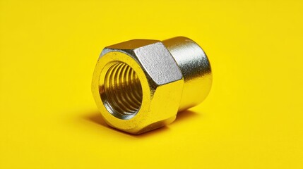 Metal plumbing fitting