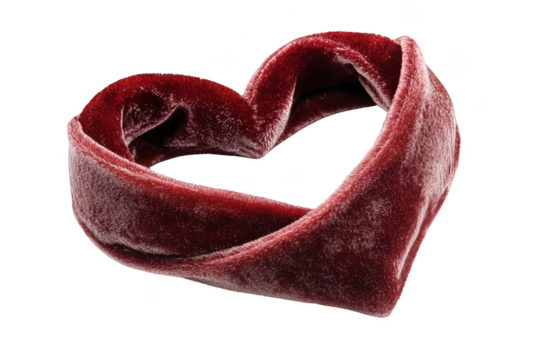 Valentine's day decorative heart studio setting product photography romantic atmosphere close-up view love concept