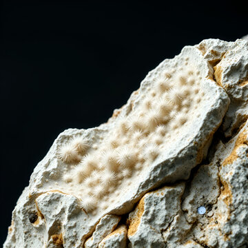 limestone with nummulites