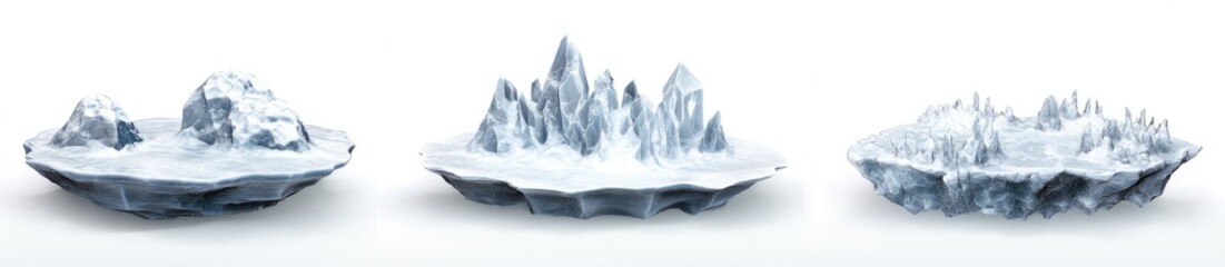 Obraz premium Frozen Islands