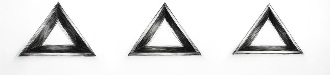 Three Concentric Triangles