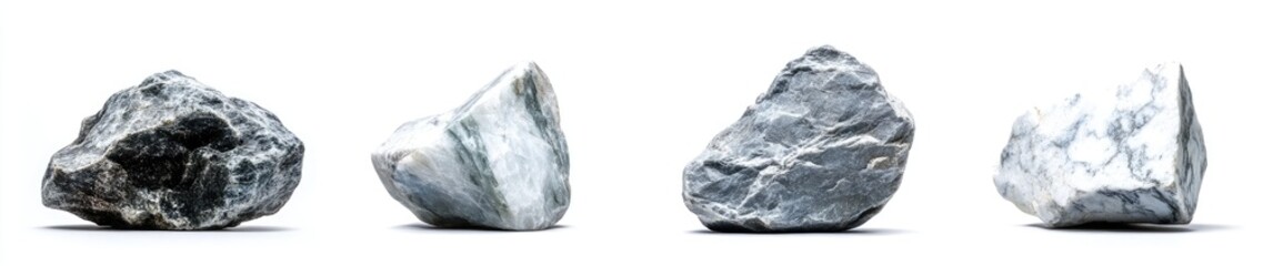 Obraz premium Assorted Gray Rocks