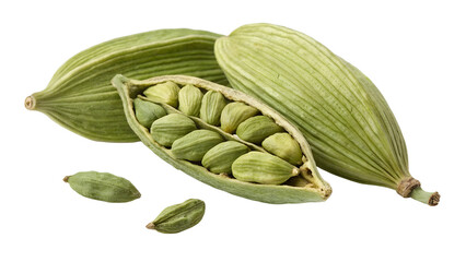 Elaichi isolated on transparent background 