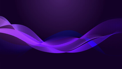 Colorful Wave Gradient Background 