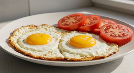 Sunny-Side Up Perfection: A Simple Breakfast Delight