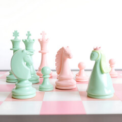 Pastel Chess Game