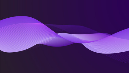 Colorful Wave Gradient Background 