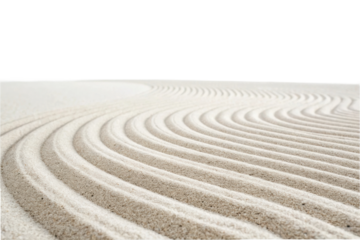 PNG Tranquil zen garden sand pattern with curved lines and serene atmosphere