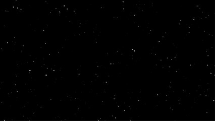 Real falling snow on a black background for use as a texture layer in a photo design. Falling snow overlay image 