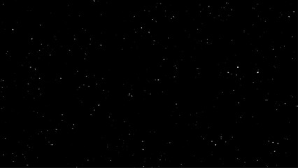 Real falling snow on a black background for use as a texture layer in a photo design. Falling snow overlay image 