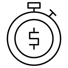Finance Outline Symbol