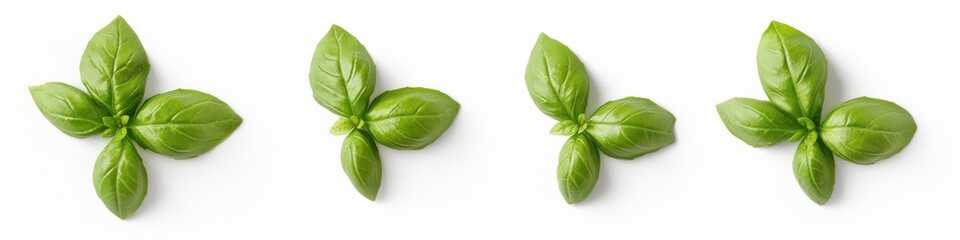 Fototapeta premium Fresh Basil Leaves