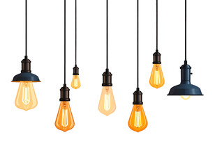 Hanging Edison Bulbs